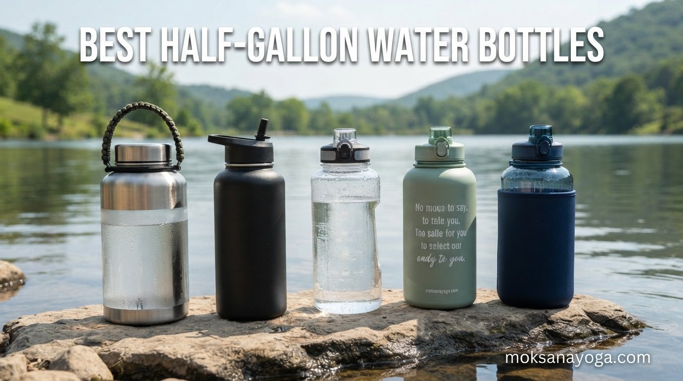 Best Half-Gallon Water Bottles for Hydration