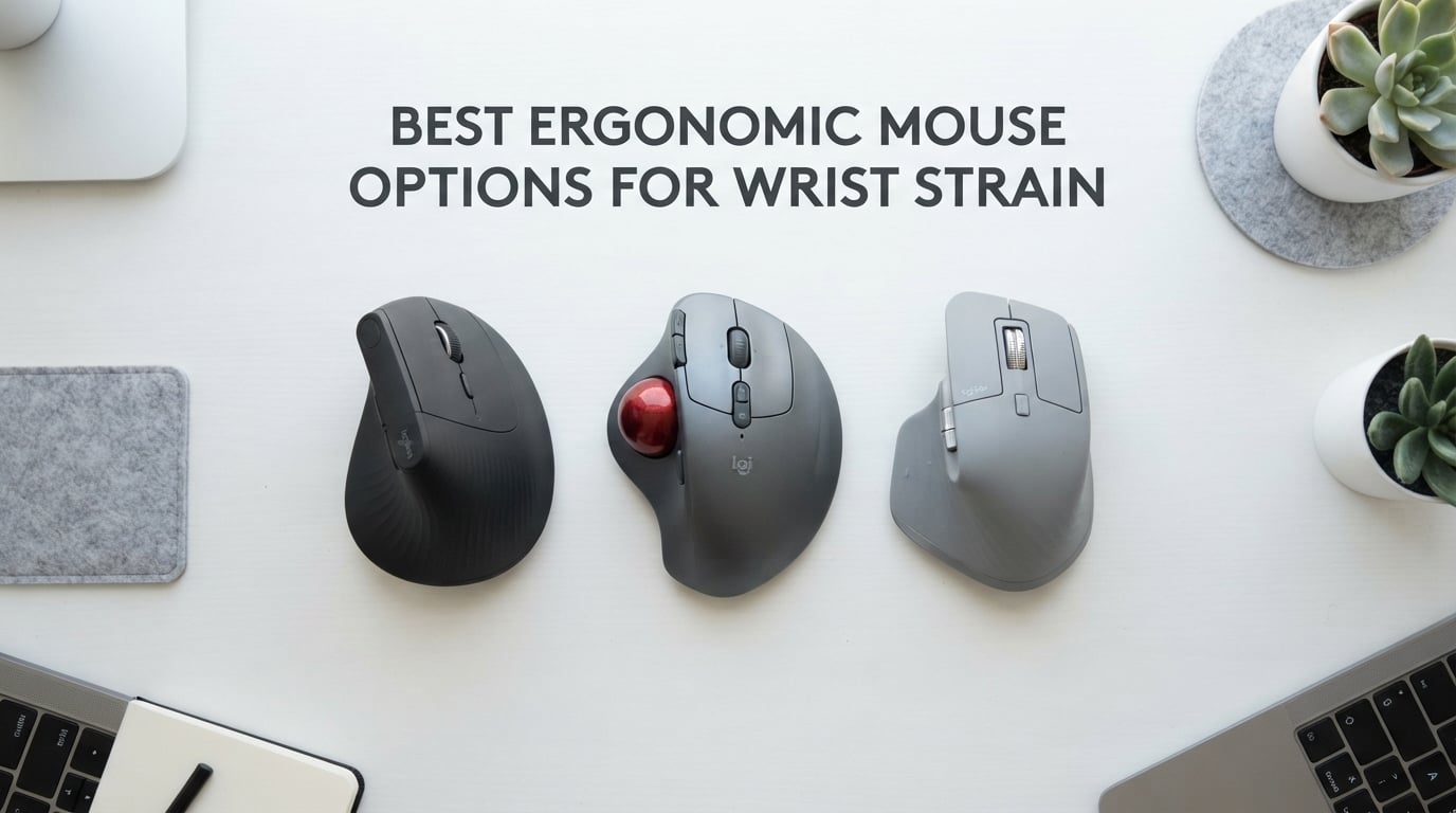 Best Ergonomic Mouse Options for Wrist Strain
