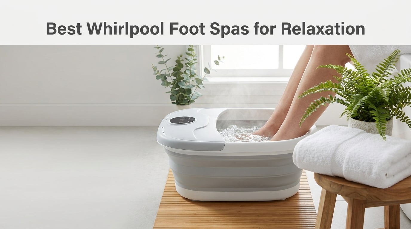 Best Whirlpool Foot Spas for Relaxation