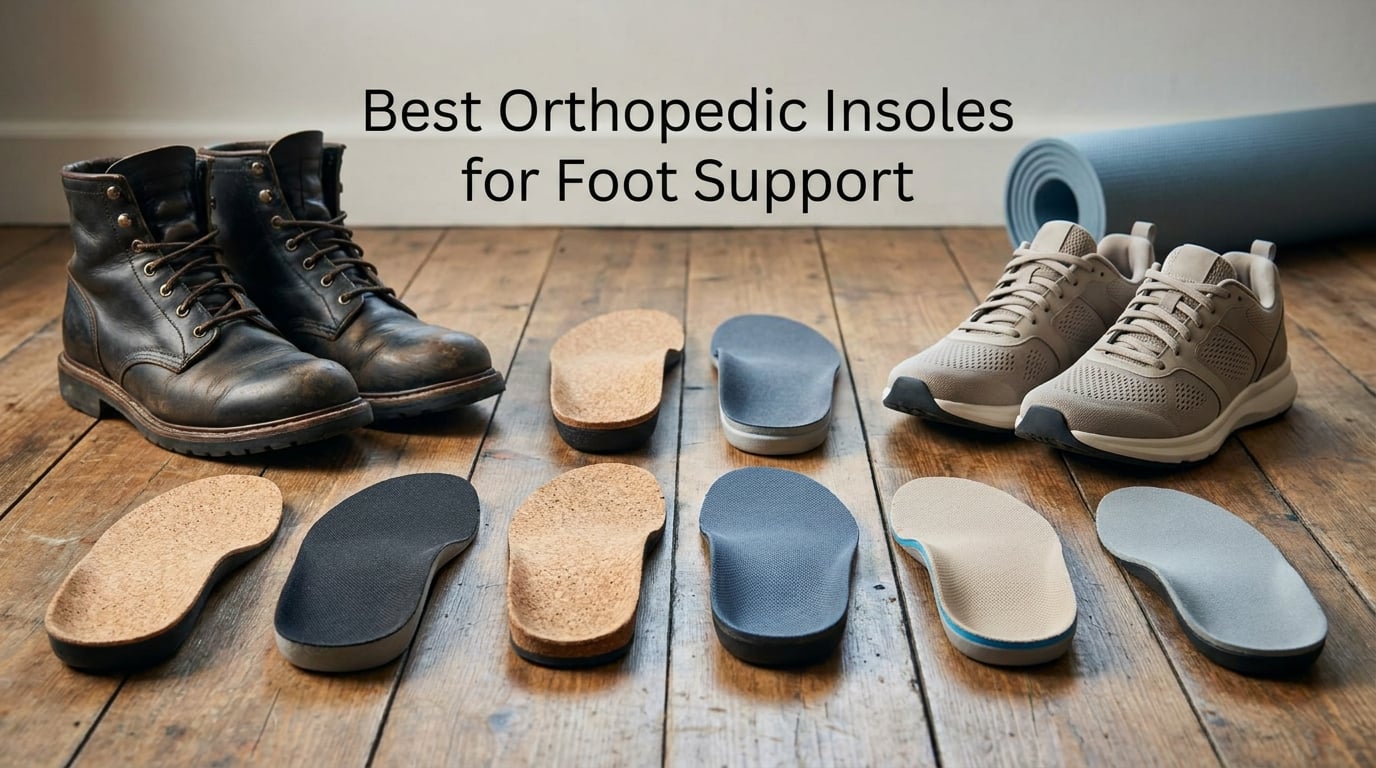 Best Orthopedic Insoles for Foot Support