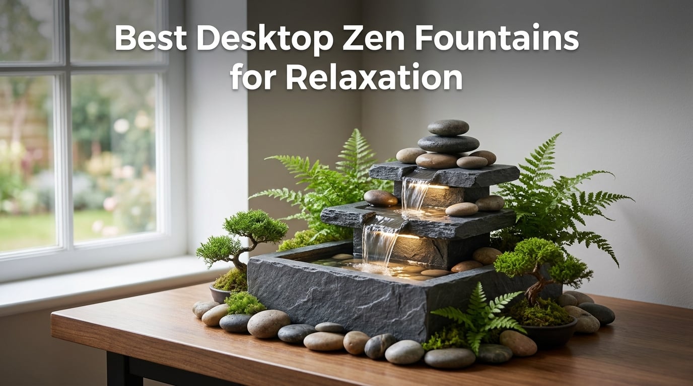 Best Desktop Zen Fountains for Relaxation
