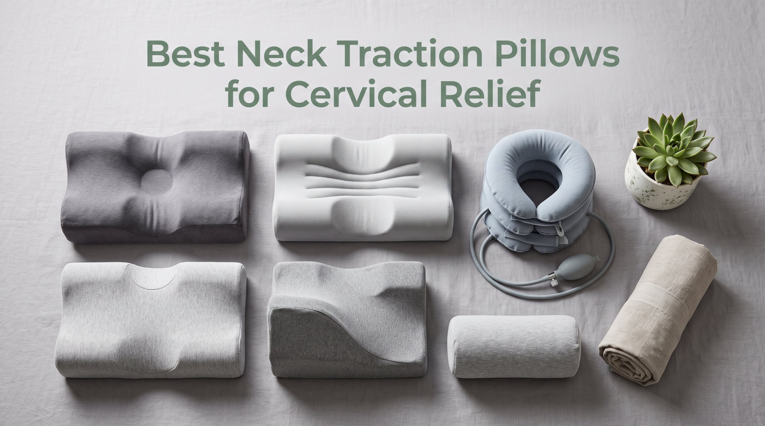 Best Neck Traction Pillows for Cervical Relief