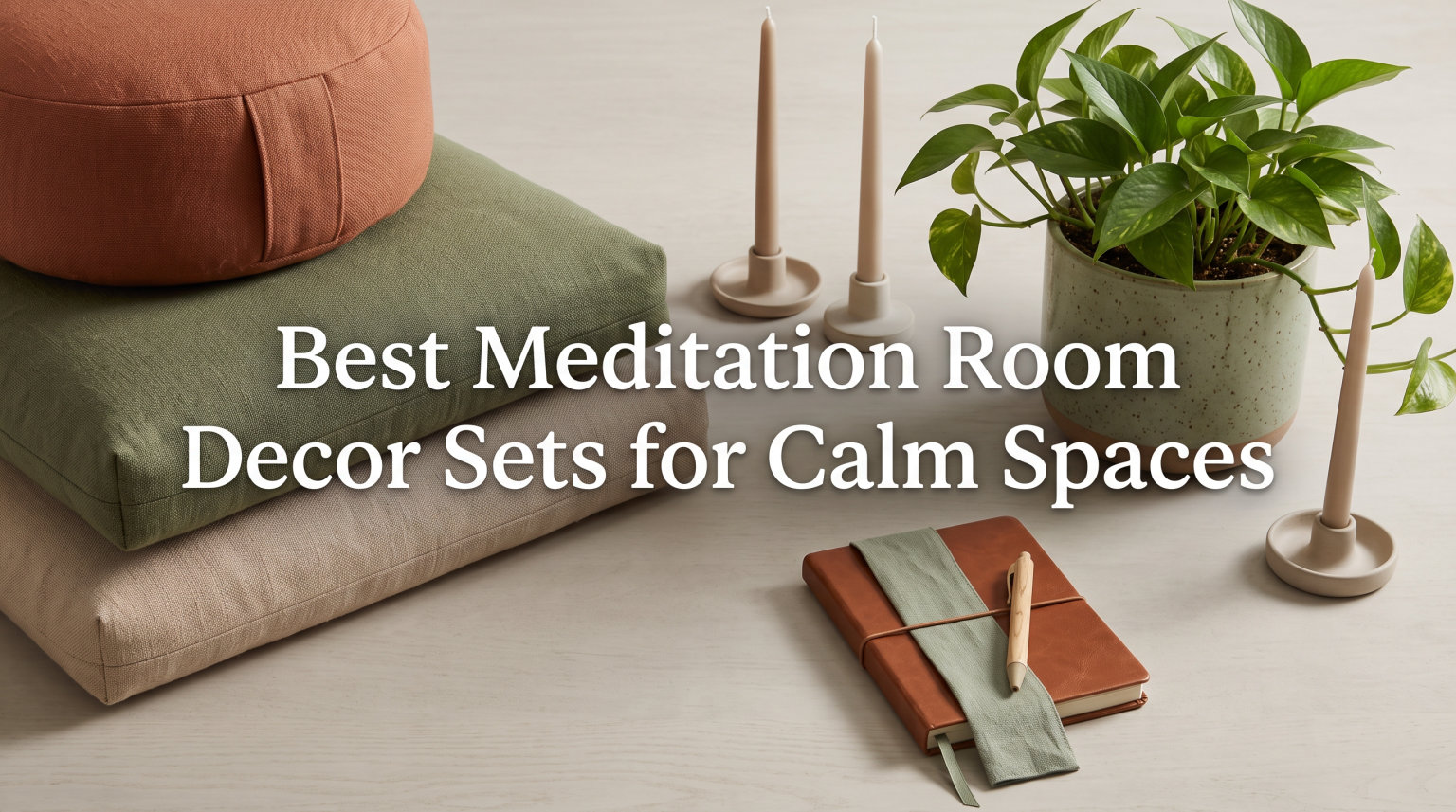 Best Meditation Room Decor Sets for Calm Spaces