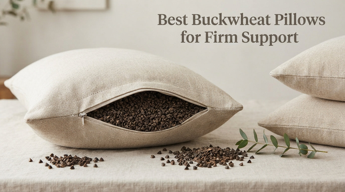 Best Buckwheat Pillows for Firm Support