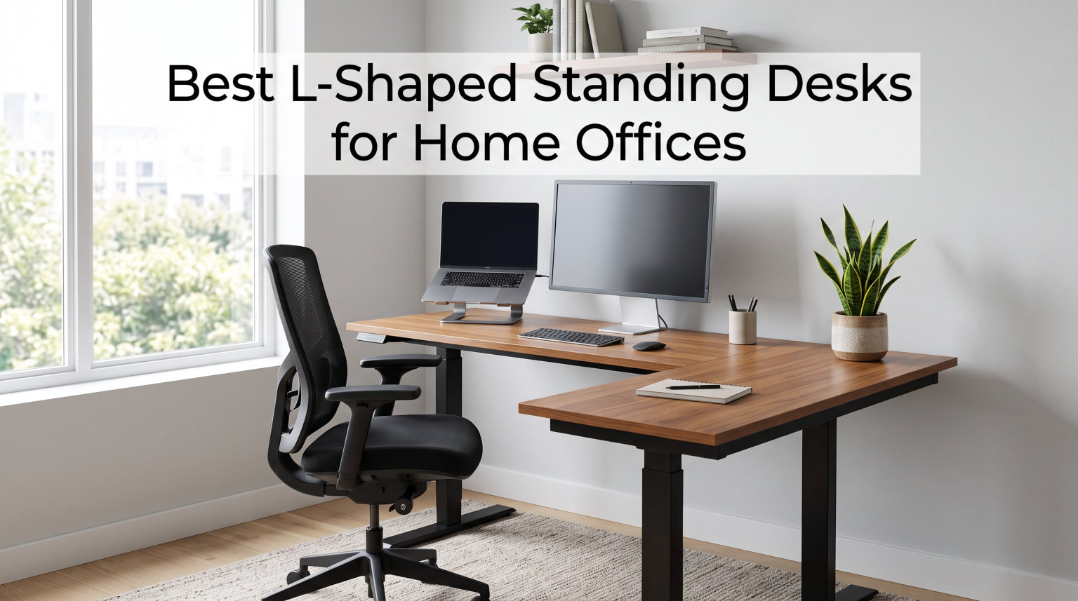 Best L-Shaped Standing Desks for Home Offices