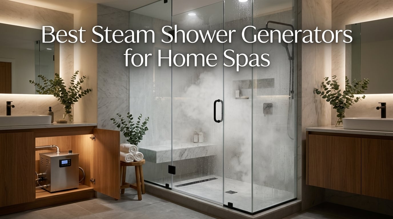 Best Steam Shower Generators for Home Spas