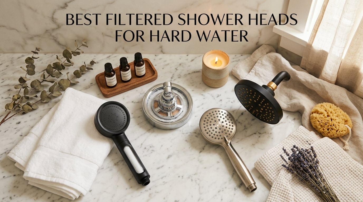 Best Filtered Shower Heads for Hard Water