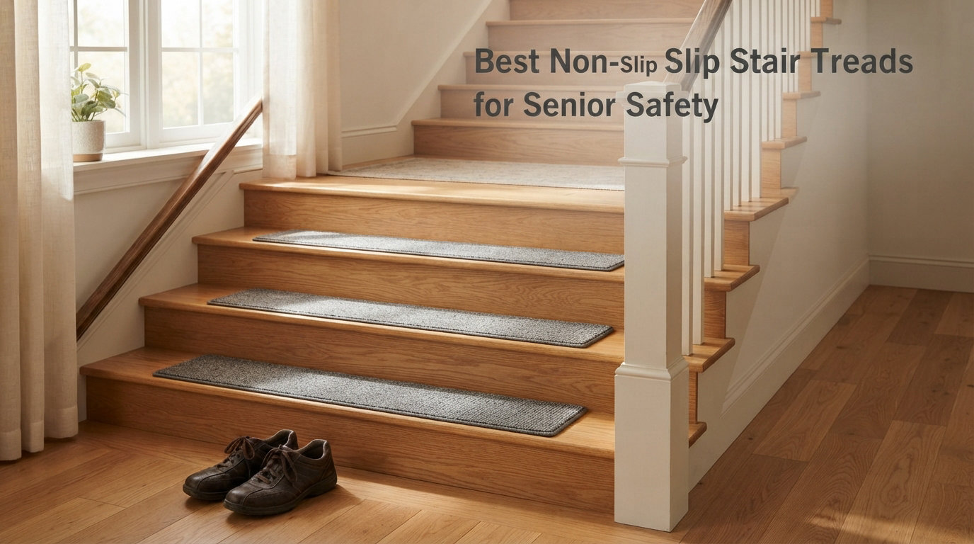 Best Non-Slip Stair Treads for Senior Safety