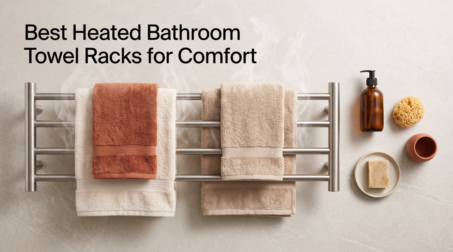 Best Heated Bathroom Towel Racks for Comfort