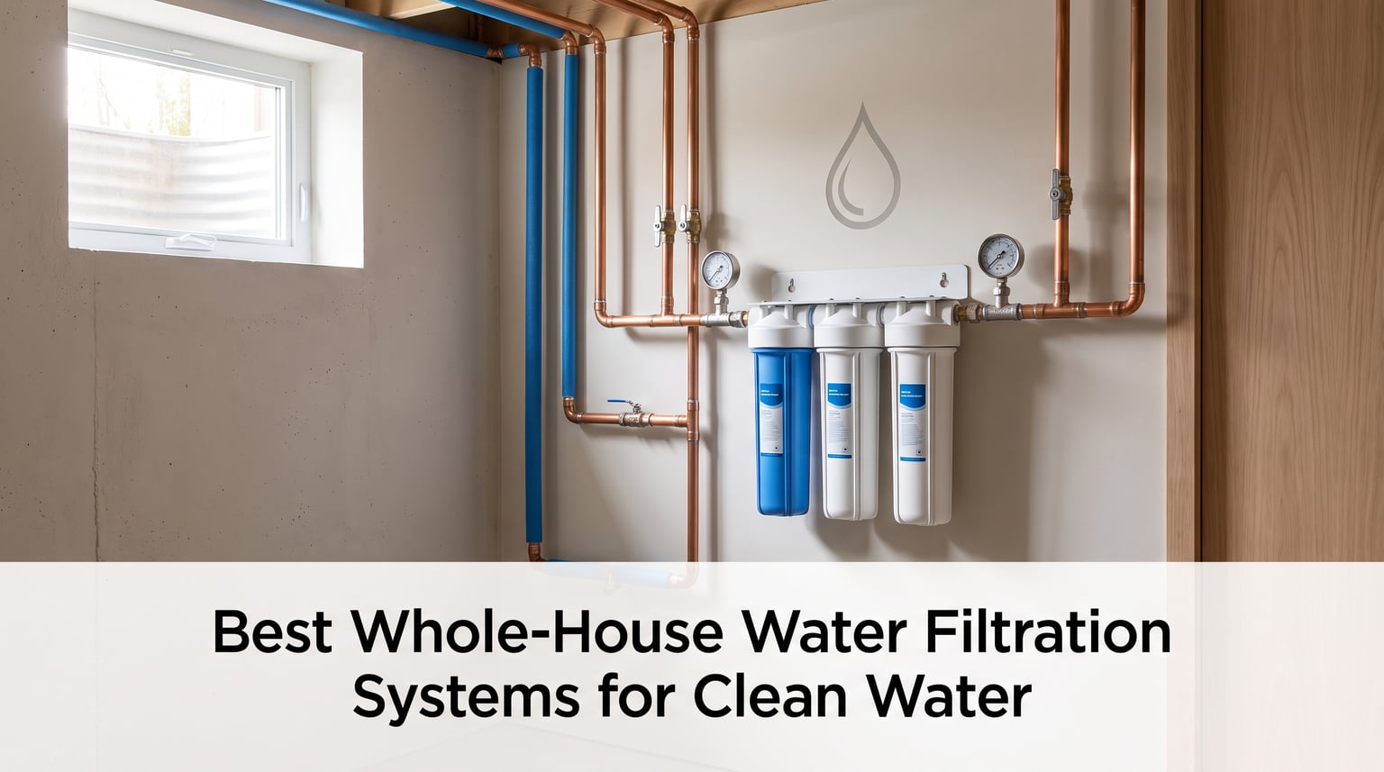 Best Whole-House Water Filtration Systems for Clean Water