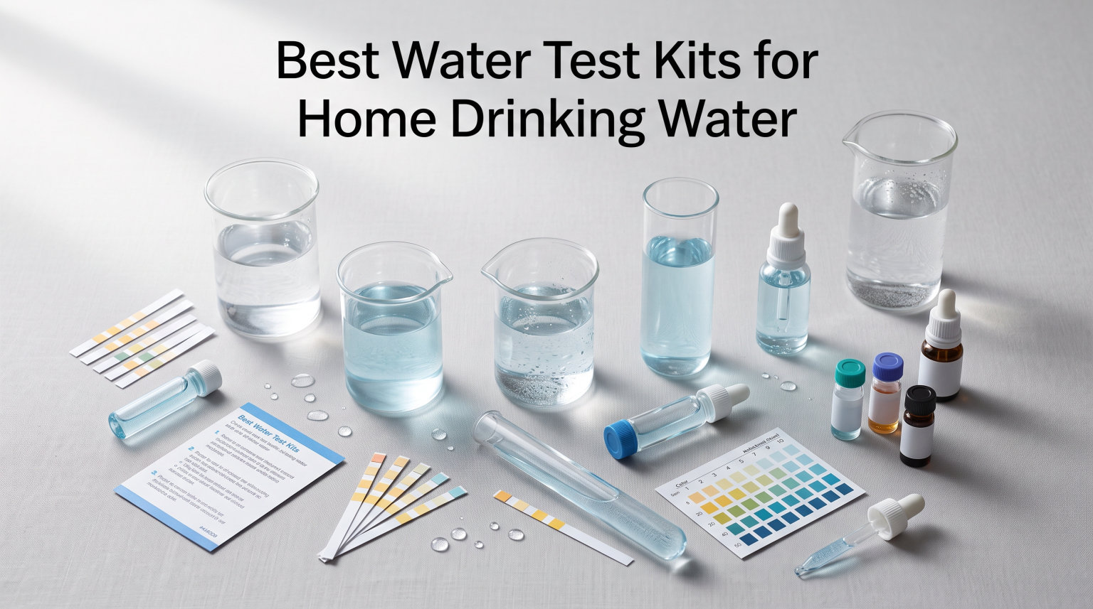 Best Water Test Kits for Home Drinking Water