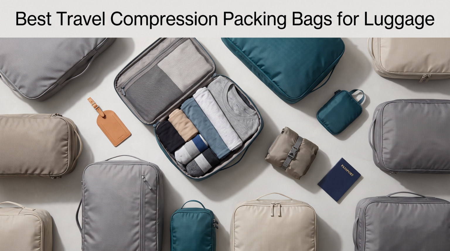 Best Travel Compression Packing Bags for Luggage