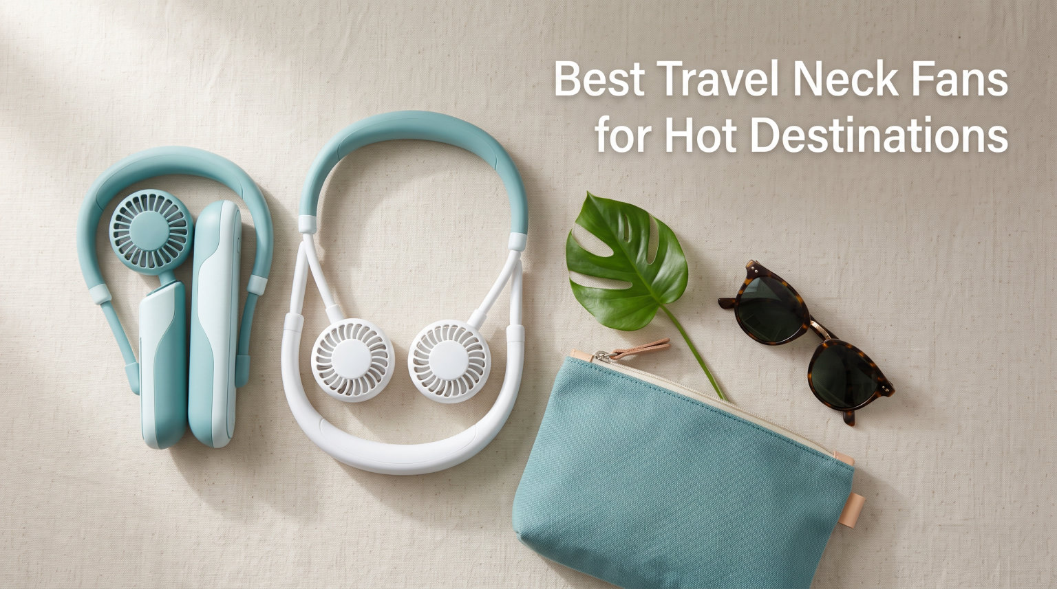 Best Travel Neck Fans for Hot Destinations