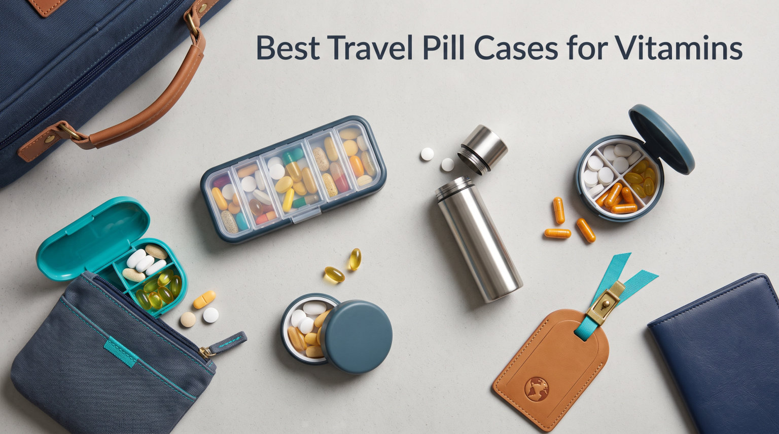 Best Travel Pill Cases for Vitamins