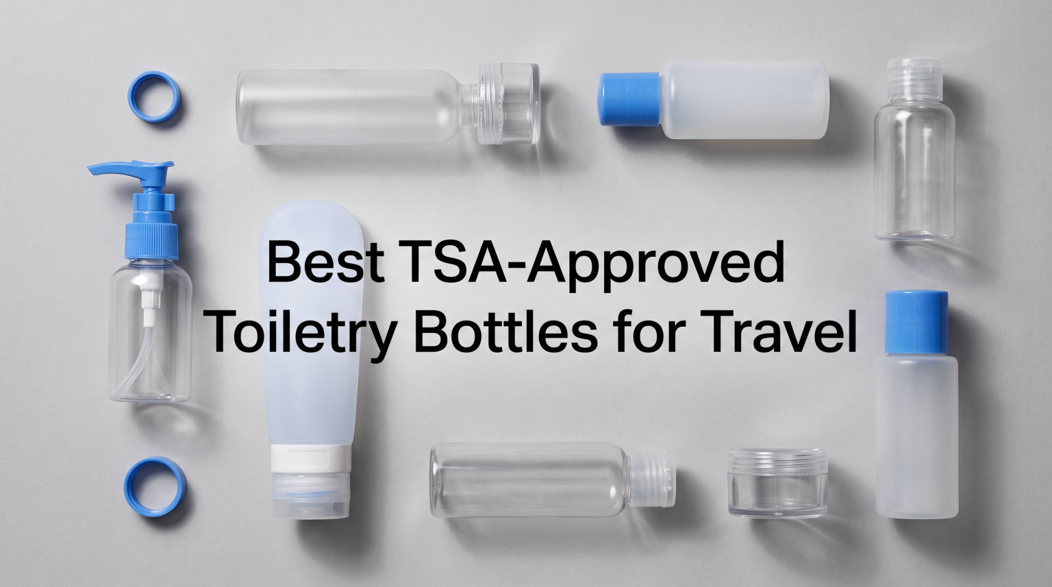 Best TSA-Approved Toiletry Bottles for Travel