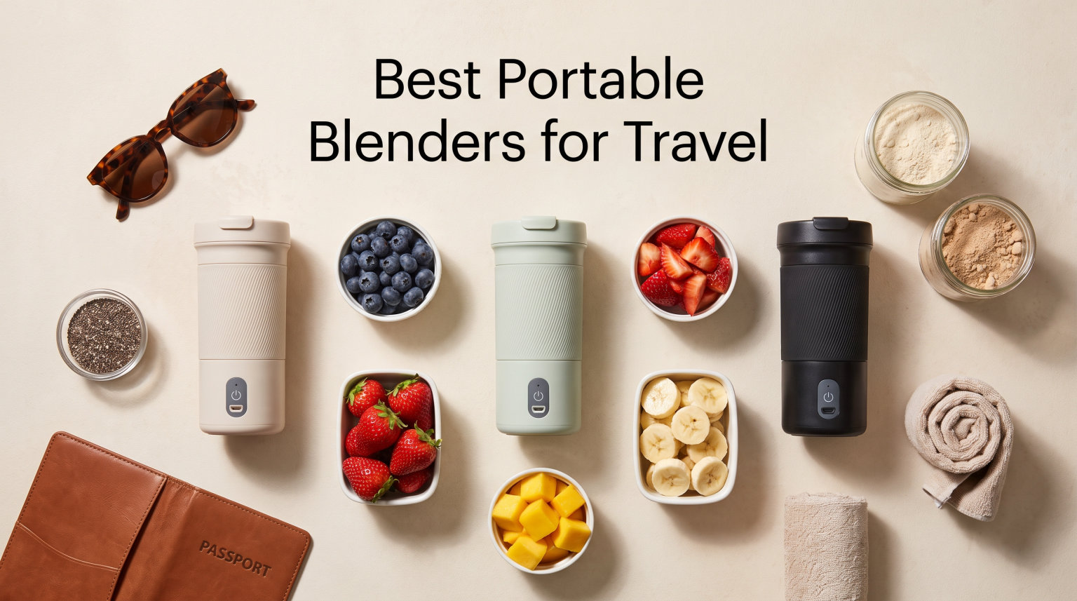 Best Portable Blenders for Travel