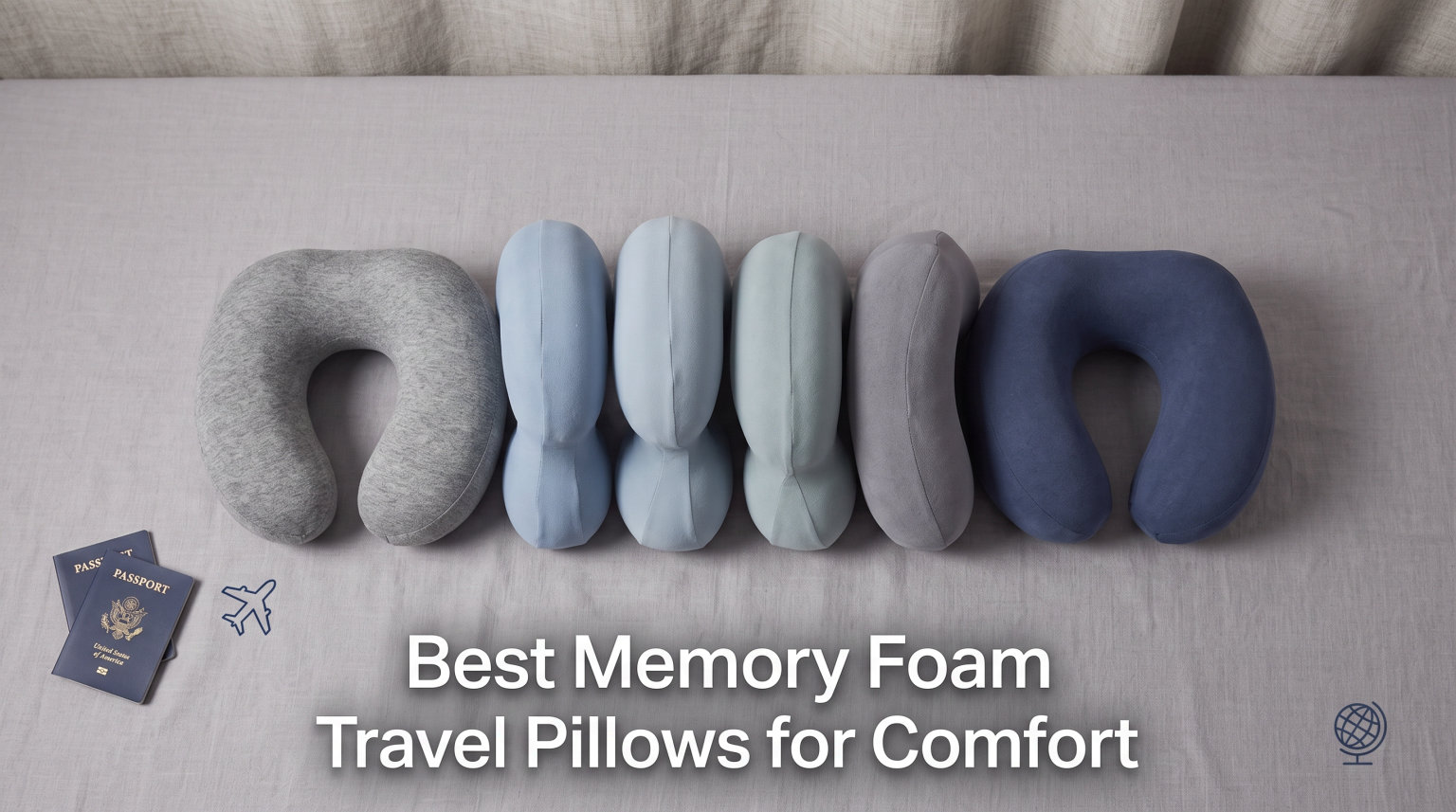 Best Memory Foam Travel Pillows for Comfort