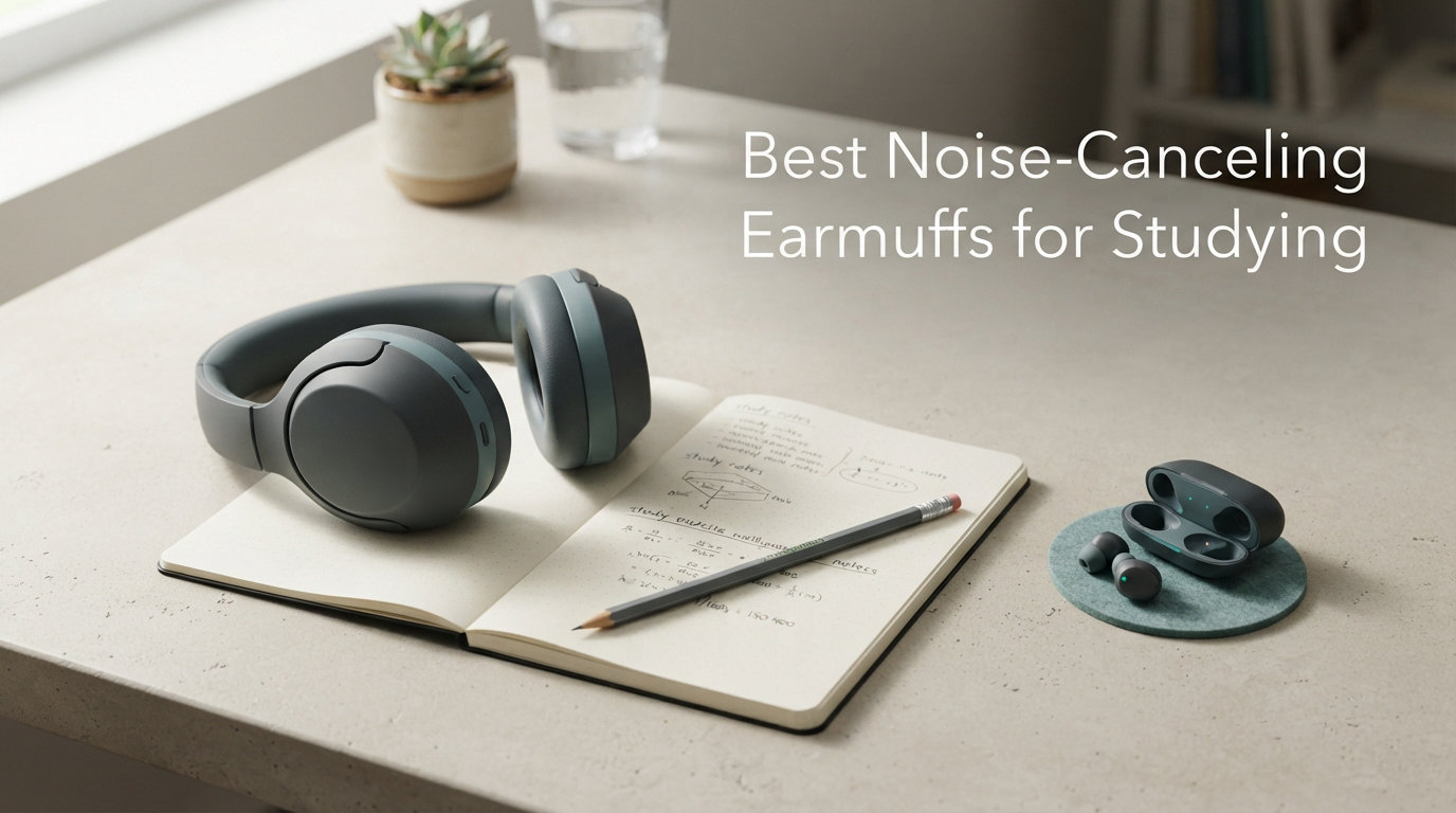Best Noise-Canceling Earmuffs for Studying
