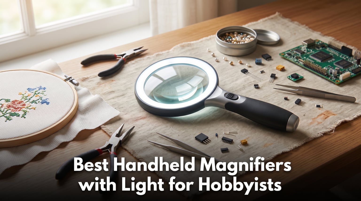 Best Handheld Magnifiers with Light for Hobbyists