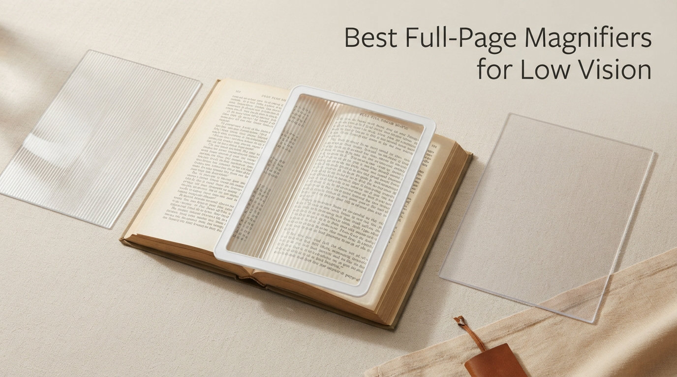 Best Full-Page Magnifiers for Low Vision