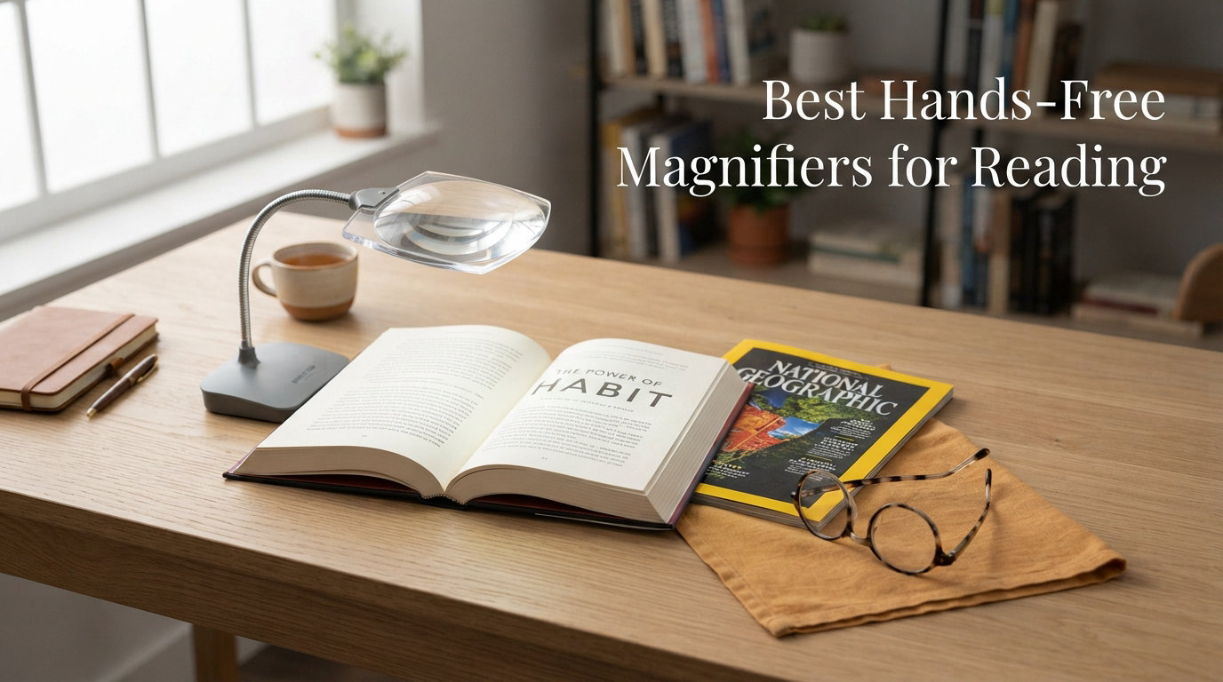 Best Hands-Free Magnifiers for Reading