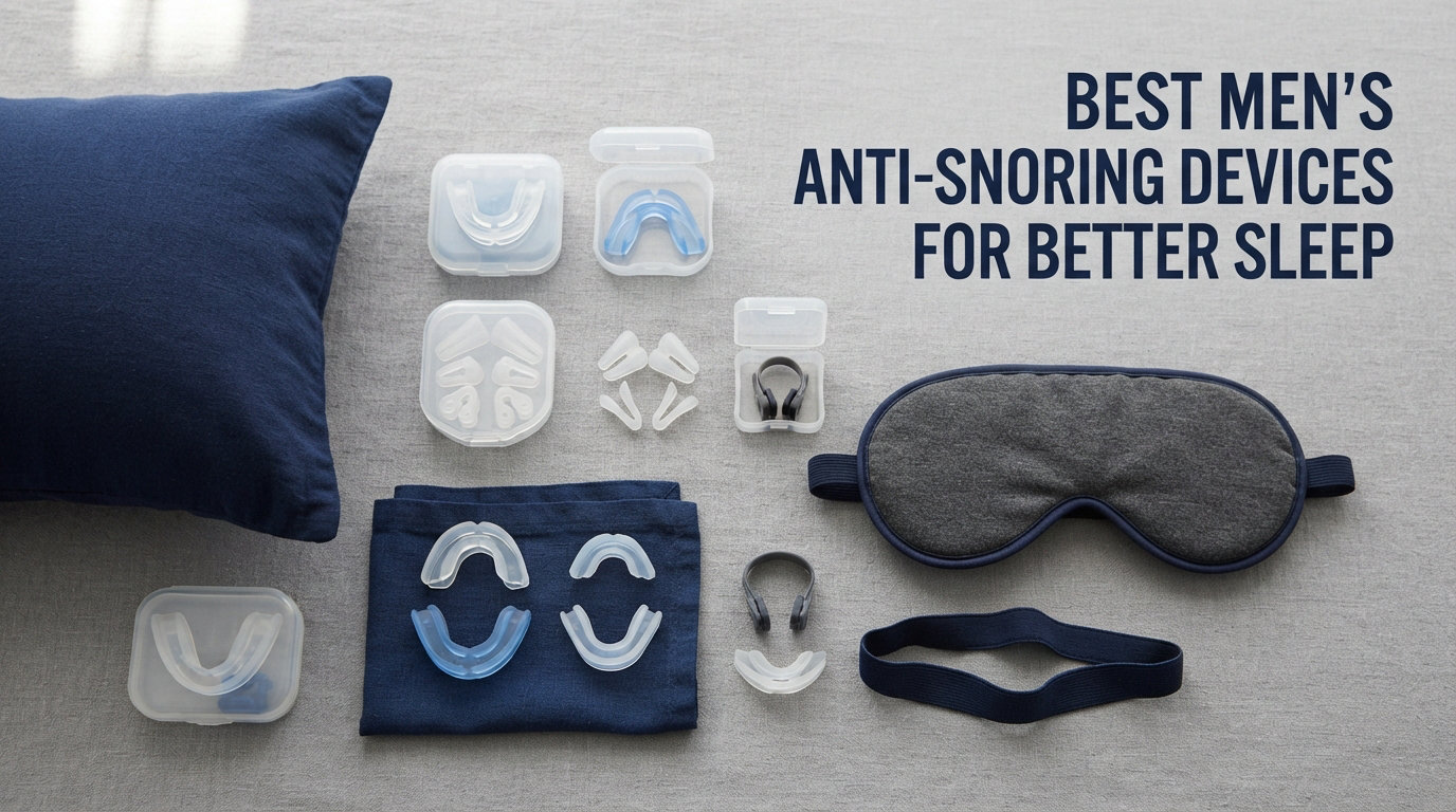 Best Men's Anti-Snoring Devices for Better Sleep