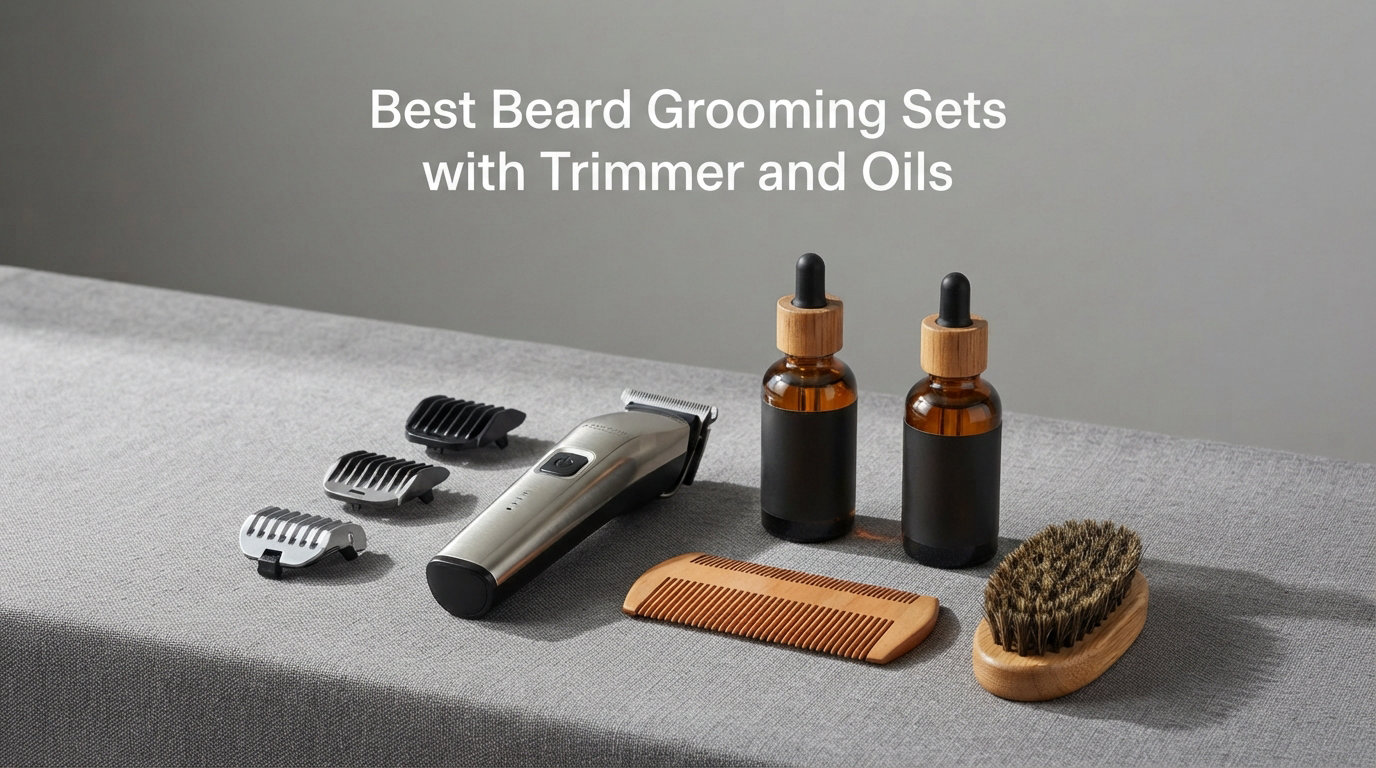 Best Beard Grooming Sets with Trimmer and Oils