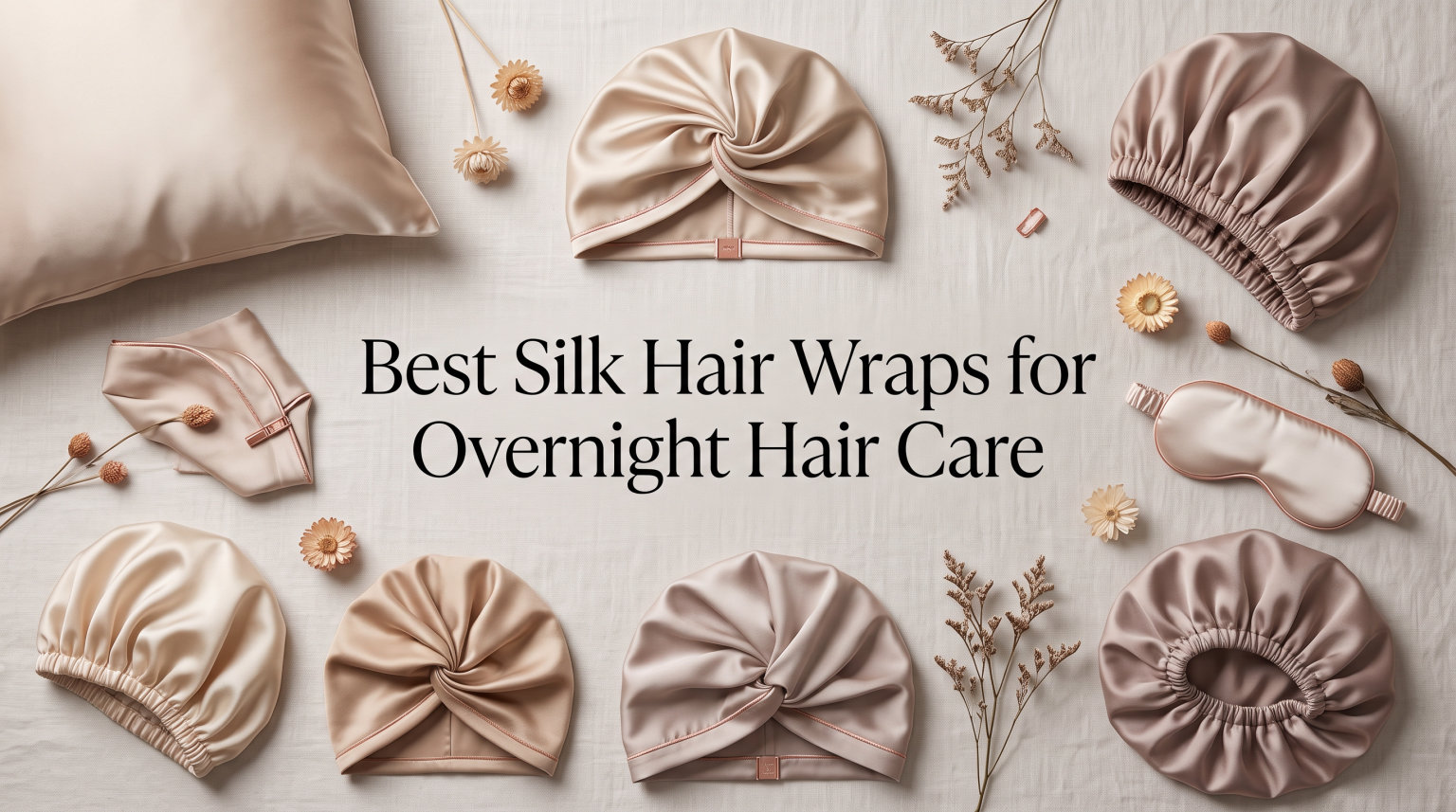Best Silk Hair Wraps for Overnight Hair Care