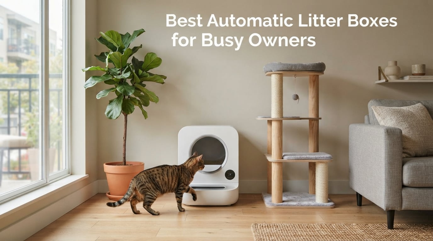 Best Automatic Litter Boxes for Busy Owners