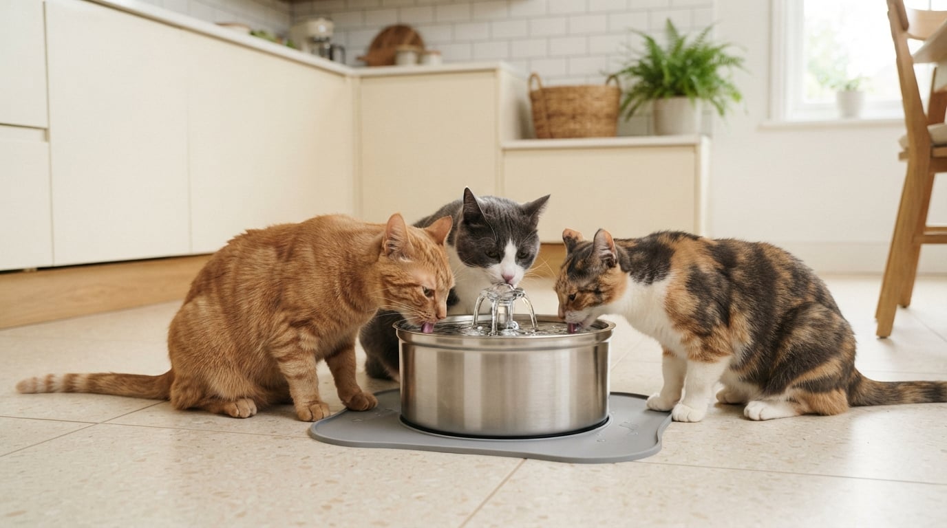 Best Cat Water Fountains for Multiple Cats