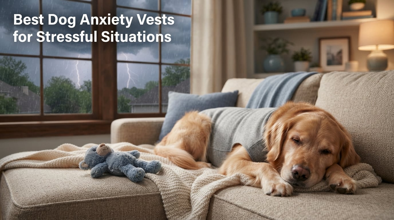 Best Dog Anxiety Vests for Stressful Situations