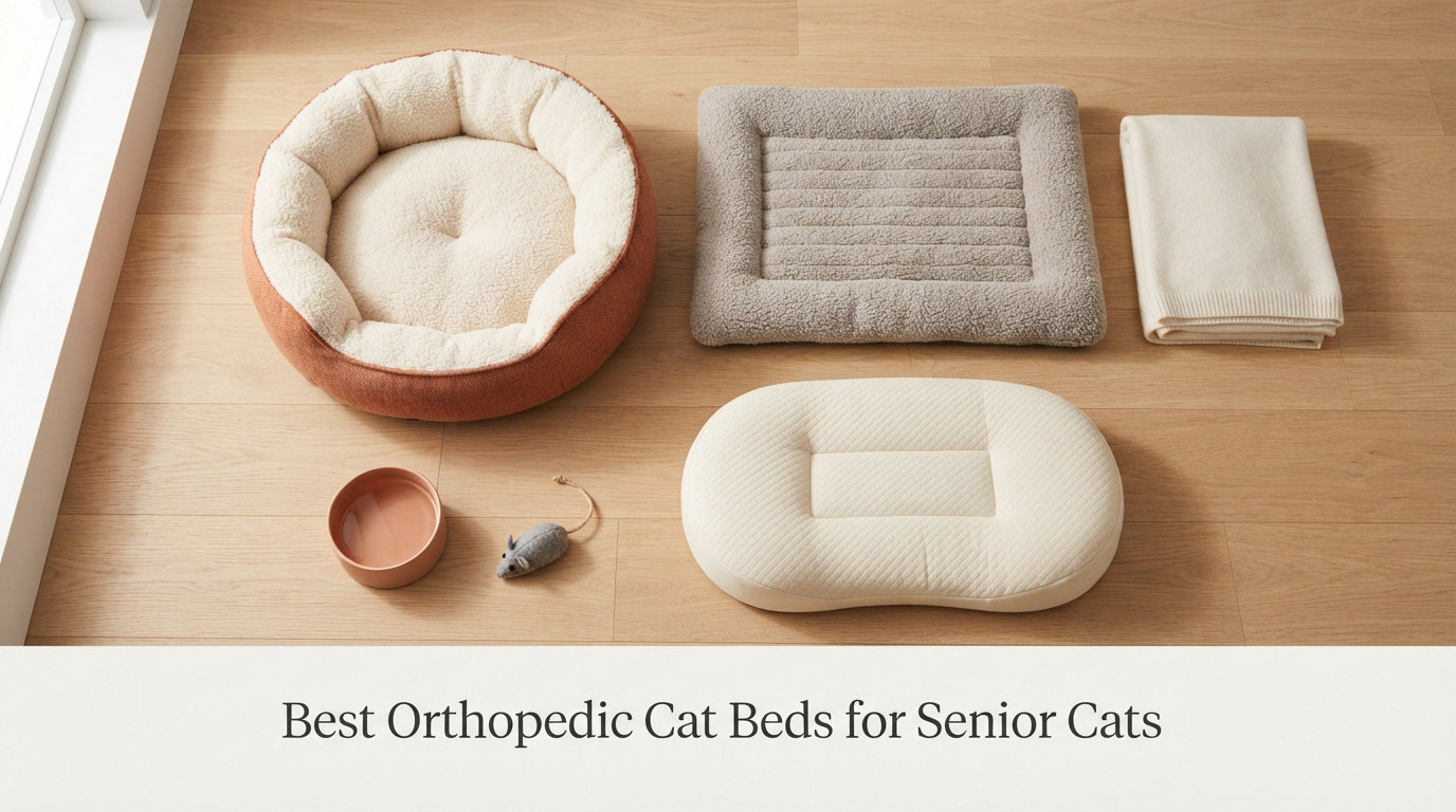Best Orthopedic Cat Beds for Senior Cats