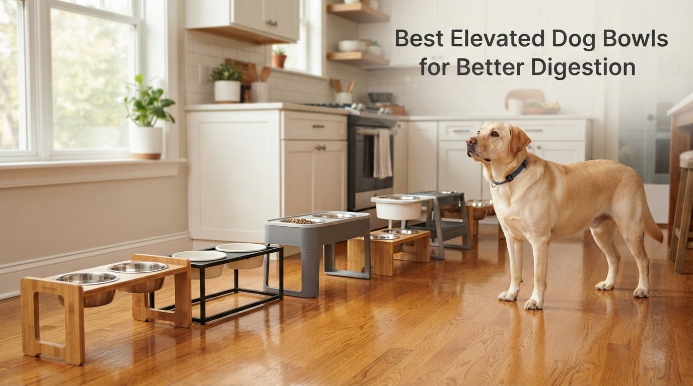 Best Elevated Dog Bowls for Better Digestion