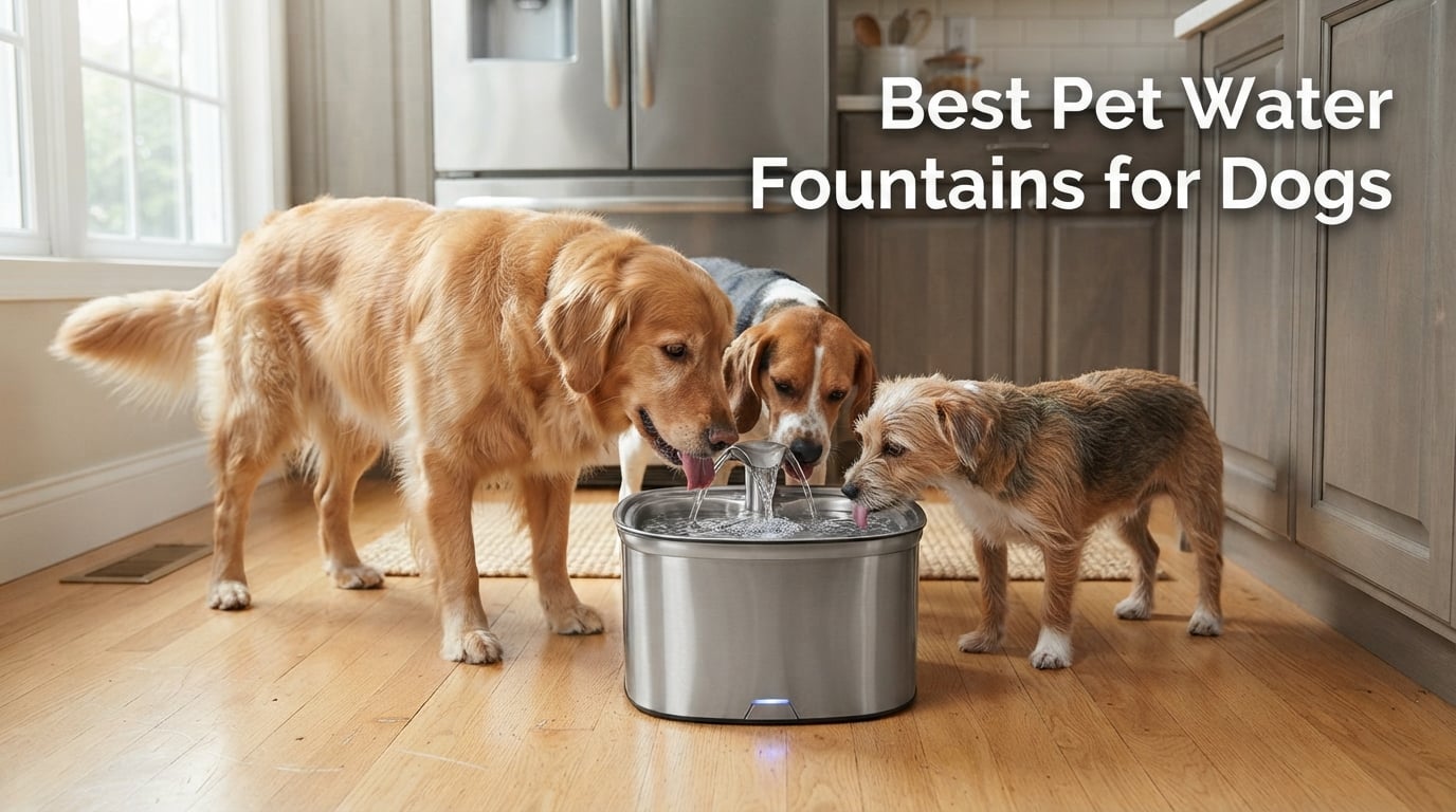 Best Pet Water Fountains for Dogs