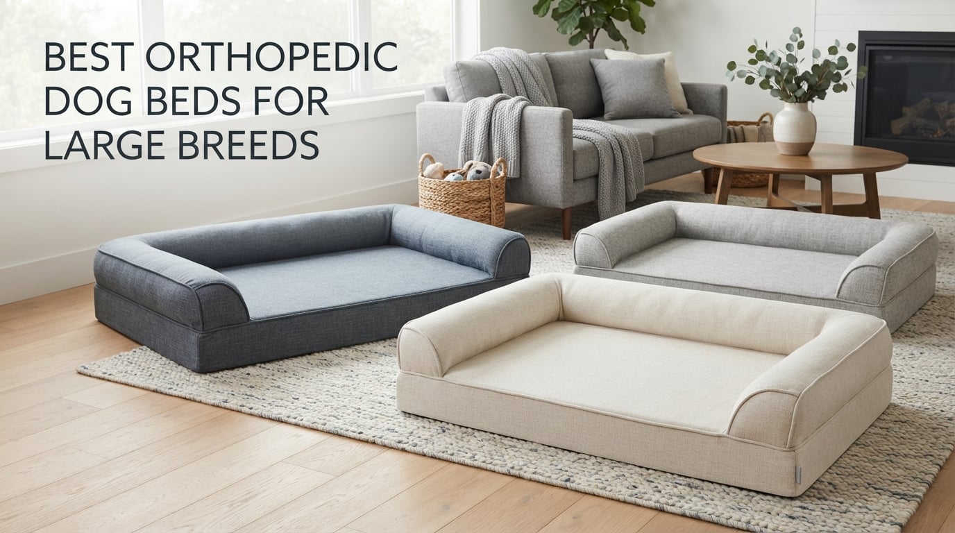 Best Orthopedic Dog Beds for Large Breeds