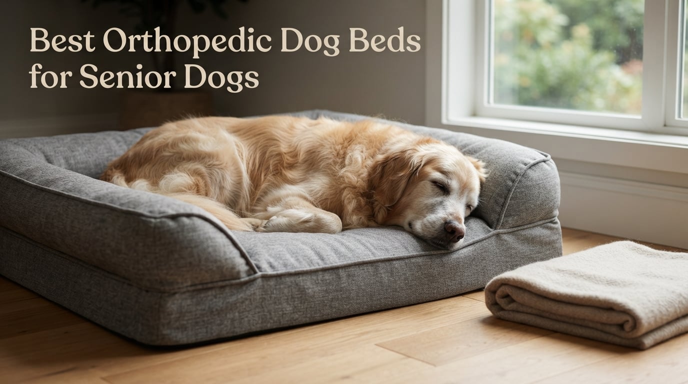 Best Orthopedic Dog Beds for Senior Dogs