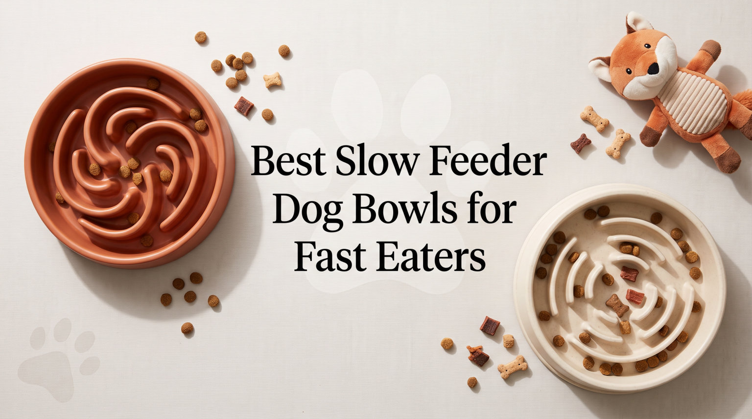 Best Slow Feeder Dog Bowls for Fast Eaters