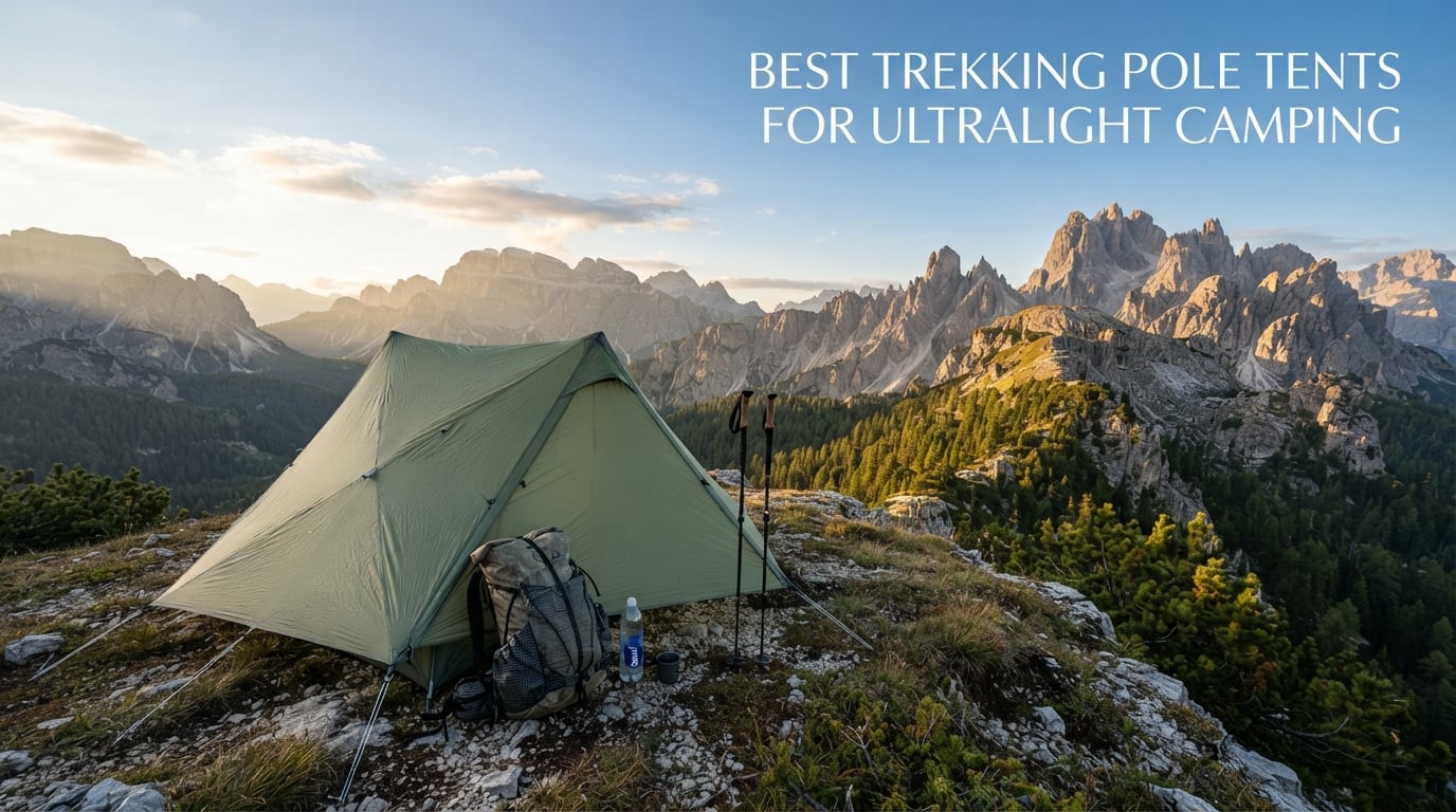 Best Trekking Pole Tents for Ultralight Camping