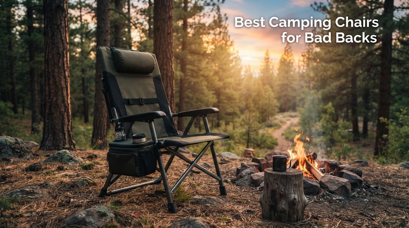 Best Camping Chairs for Bad Backs