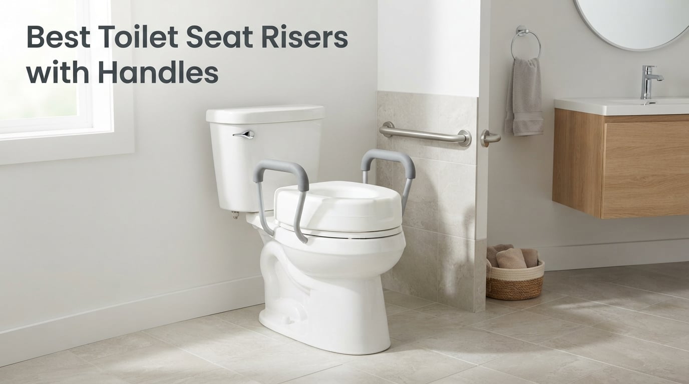 Best Toilet Seat Risers with Handles