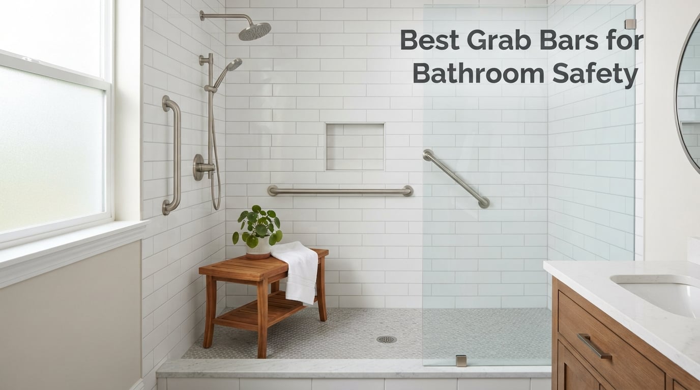 Best Grab Bars for Bathroom Safety