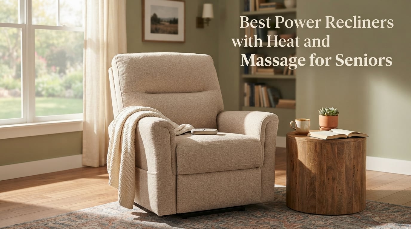 Best Power Recliners with Heat and Massage for Seniors
