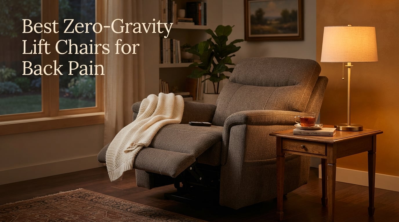 Best Zero-Gravity Lift Chairs for Back Pain
