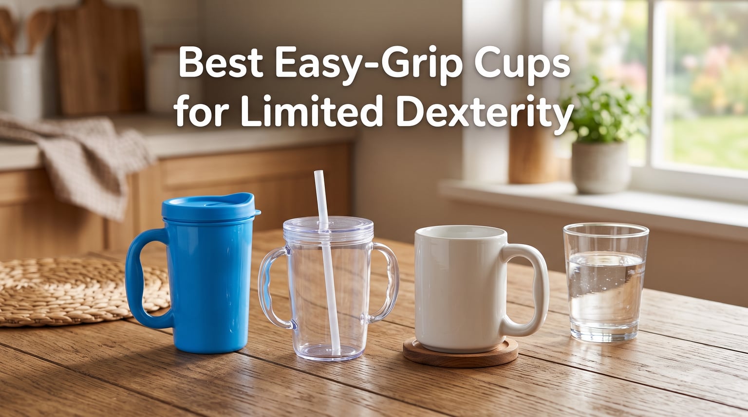 Best Easy-Grip Cups for Limited Dexterity