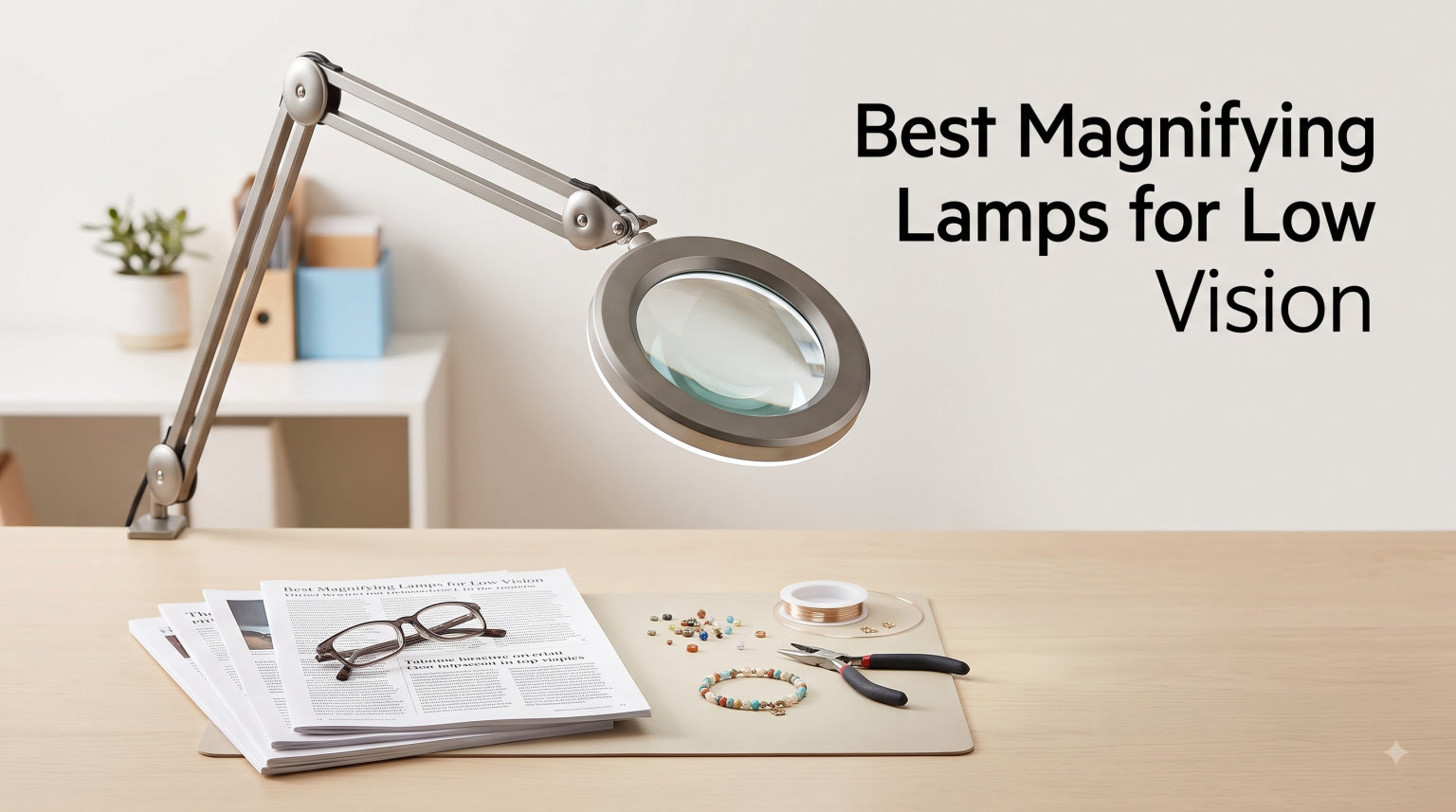 Best Magnifying Lamps for Low Vision