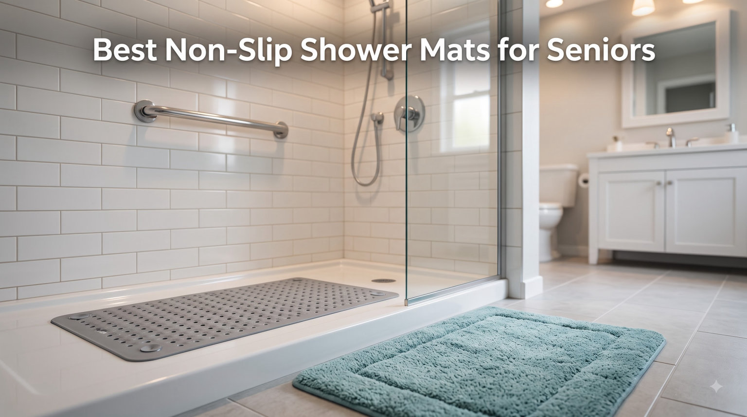 Best Non-Slip Shower Mats for Seniors