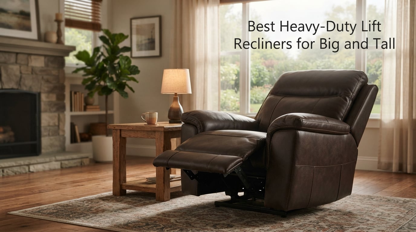 Best Heavy-Duty Lift Recliners for Big and Tall