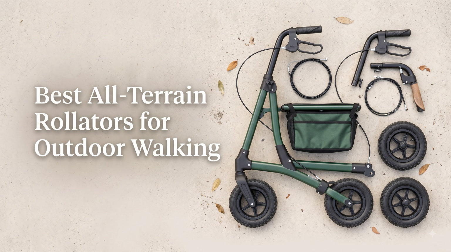 Best All-Terrain Rollators for Outdoor Walking