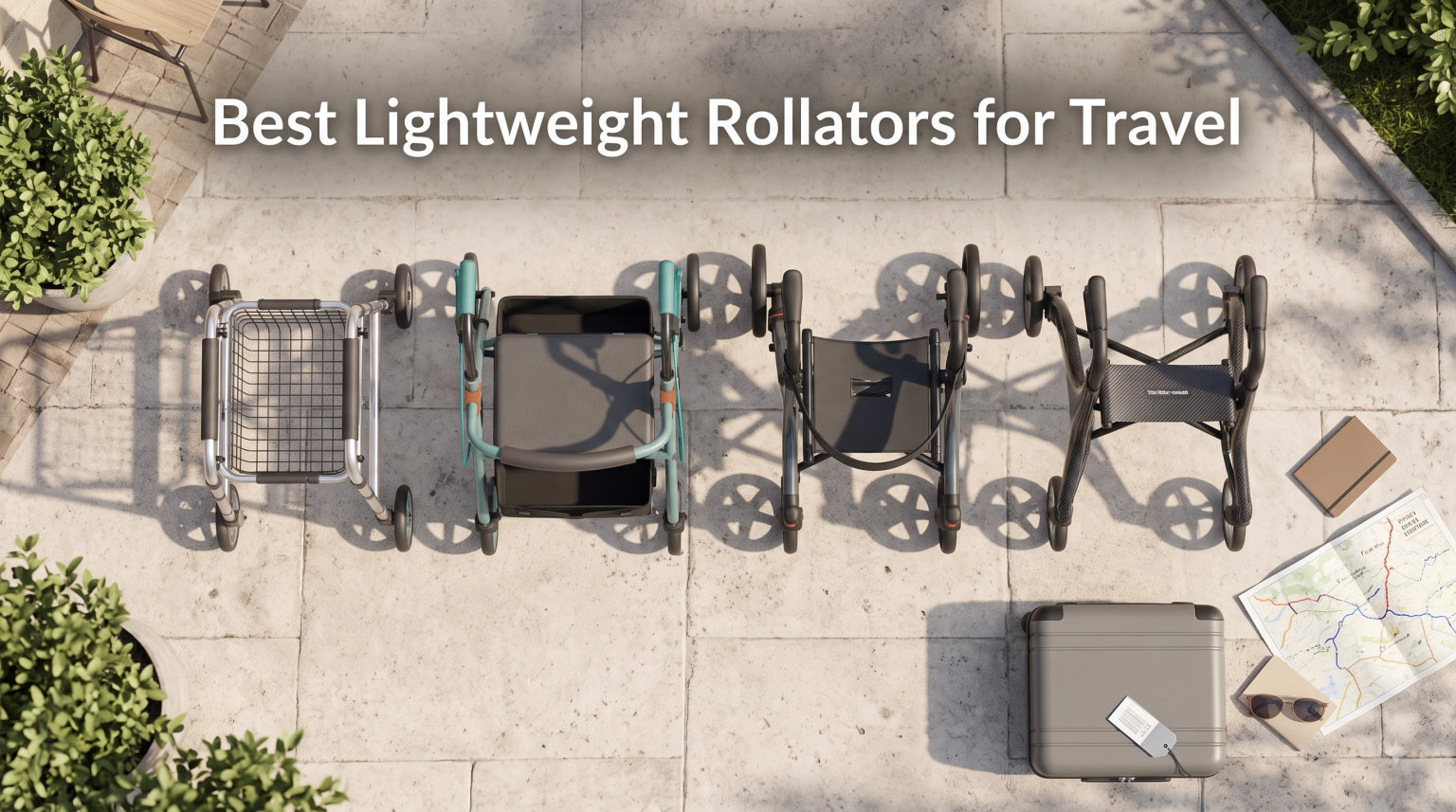 Best Lightweight Rollators for Travel