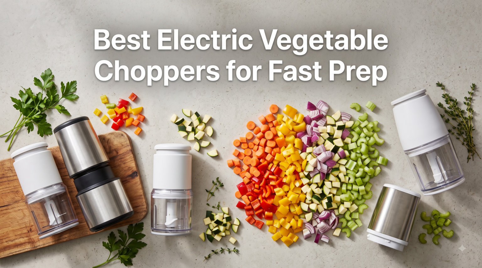 Best Electric Vegetable Choppers for Fast Prep